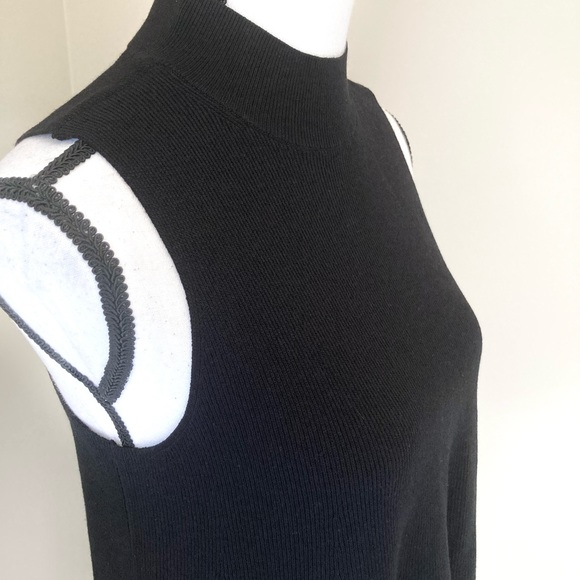 NWT Ann Taylor Loft Mock Neck Sleeveless Top Size M - Picture 5 of 8